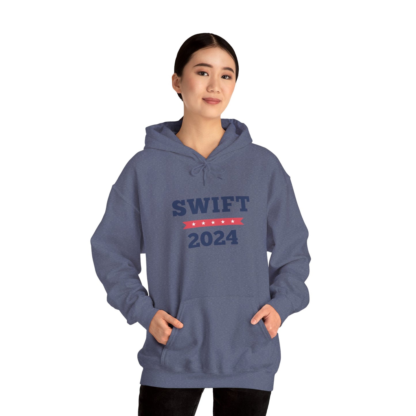 Austin Vibes Swift for President 2024 - Unisex Heavy Blend Hooded Sweatshirt