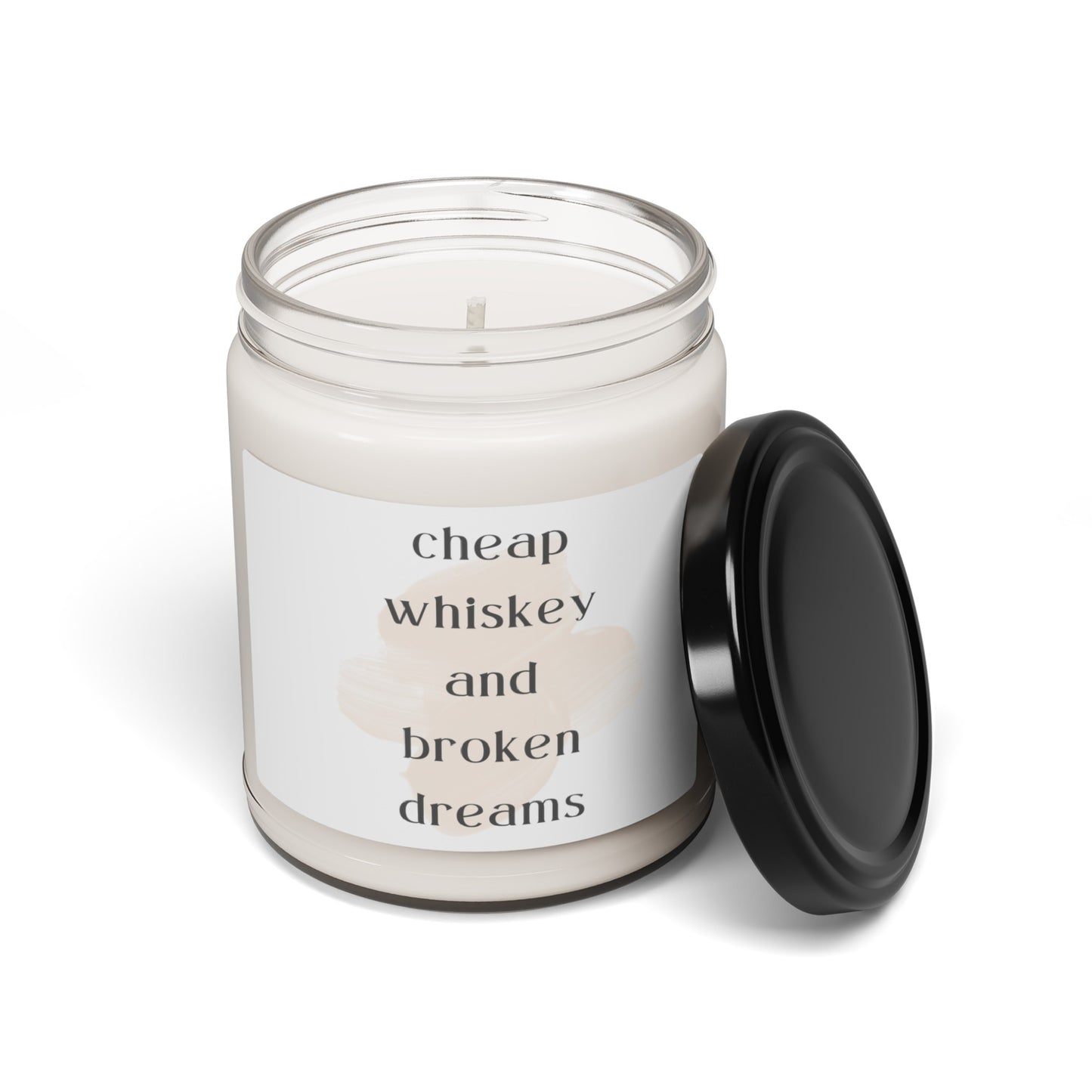 Scented Cynics™ Cheap Whiskey and Broken Dreams Scented Soy Candle, 9oz