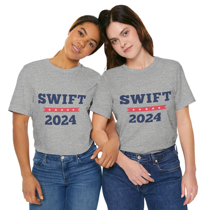 Austin Vibes™ Vote for Taylor Swift for President Unisex Jersey Short Sleeve Tee