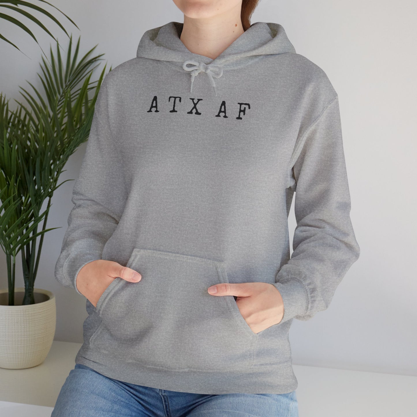 Atown Vibes™ ATX AF Unisex Heavy Blend Hooded Sweatshirt