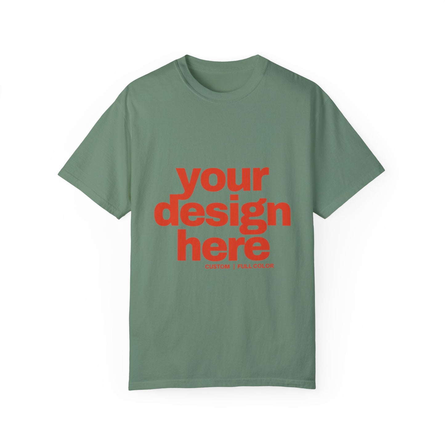 Custom Full Color Back and Front - Comfort Colors - Unisex Garment-Dyed T-shirt