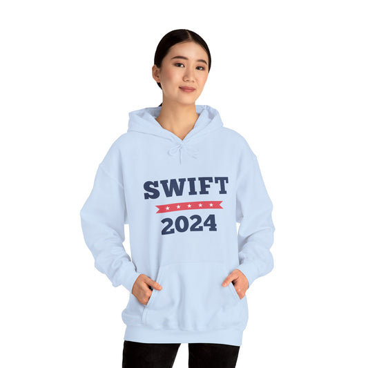 Austin Vibes Taylor Swift for President 2024 - Unisex Heavy Blend Hooded Sweatshirt