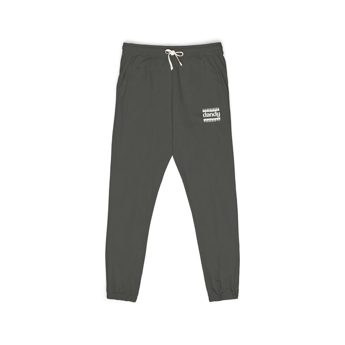 Dandy Teeth Embroidered Logo Fleece Sweatpants