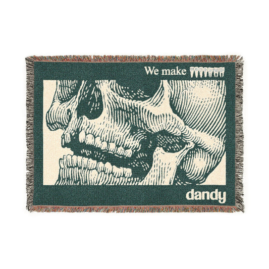 Dandy "We Make Teeth" Woven Blanket