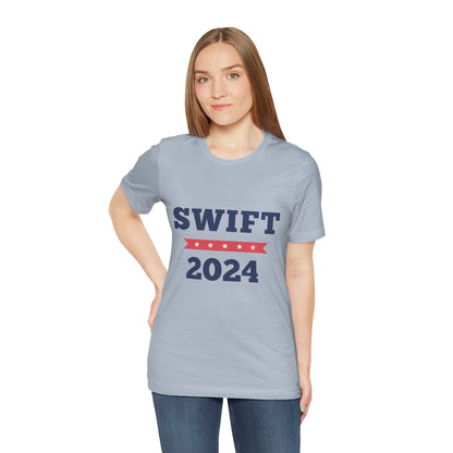 Austin Vibes™ Vote for Taylor Swift for President Unisex Jersey Short Sleeve Tee