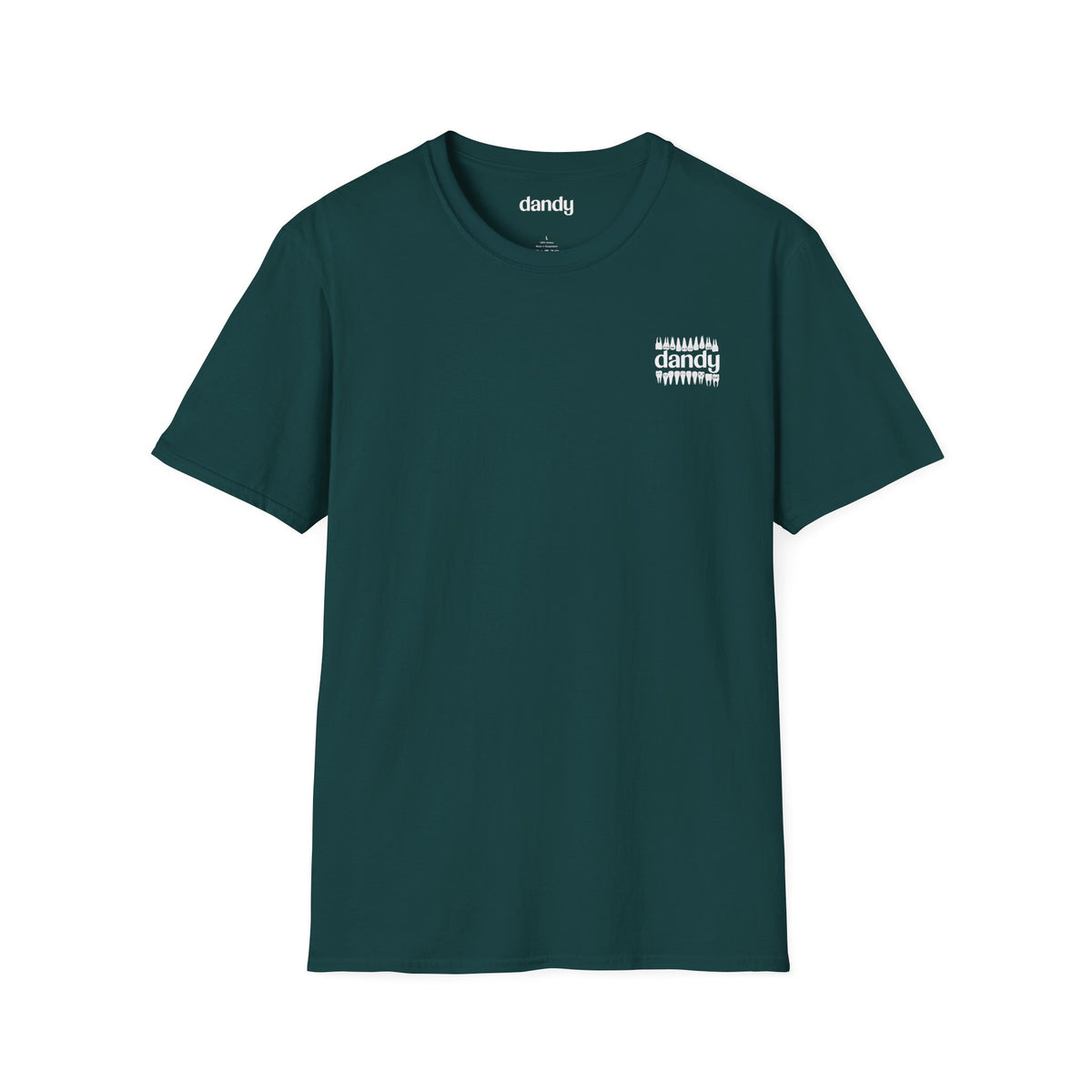 Dandy "We Make Teeth" Skull Graphic T-Shirt – 100% Cotton Green or Black
