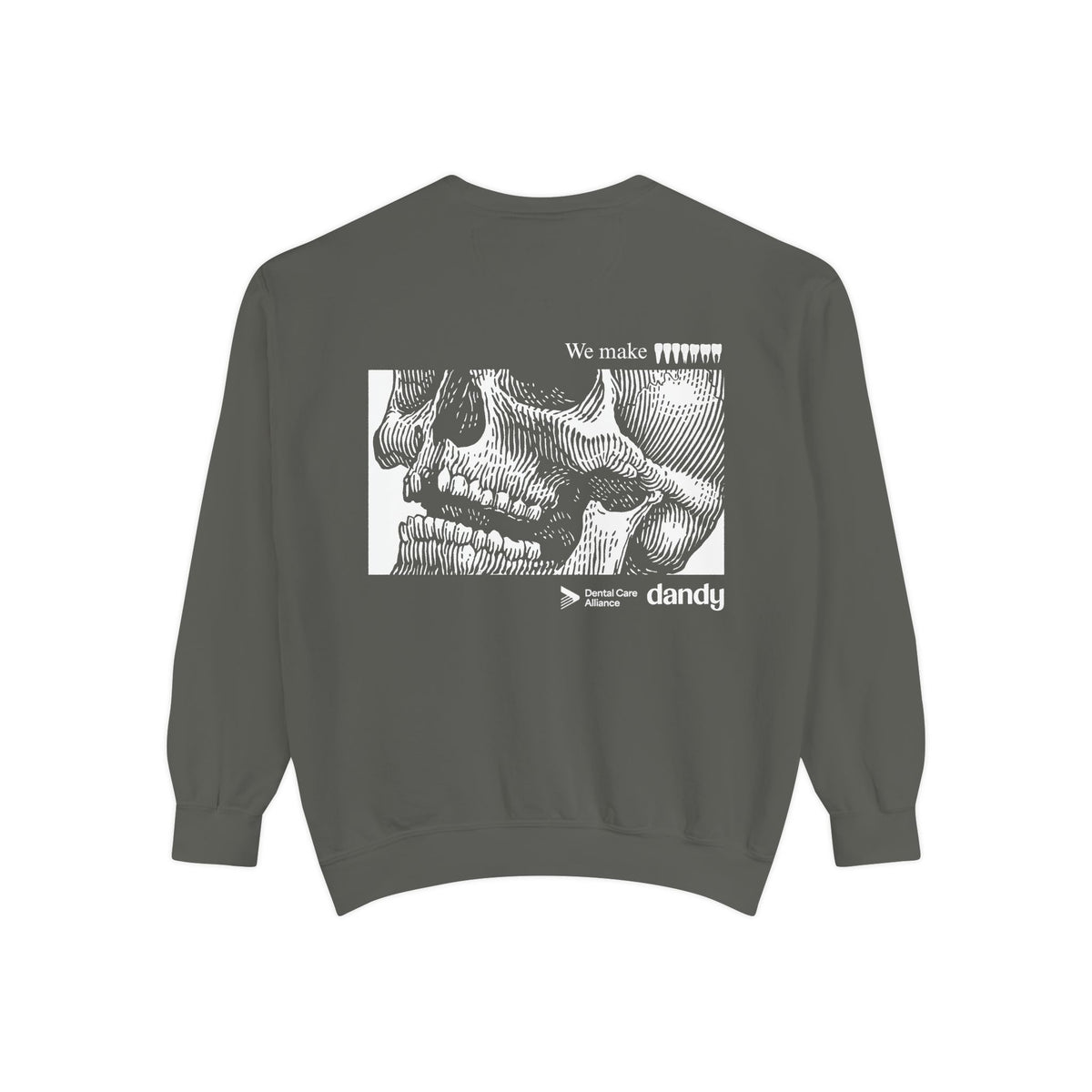 Dandy x DCA "We Make Teeth" Classic Blank Crewneck Sweatshirt