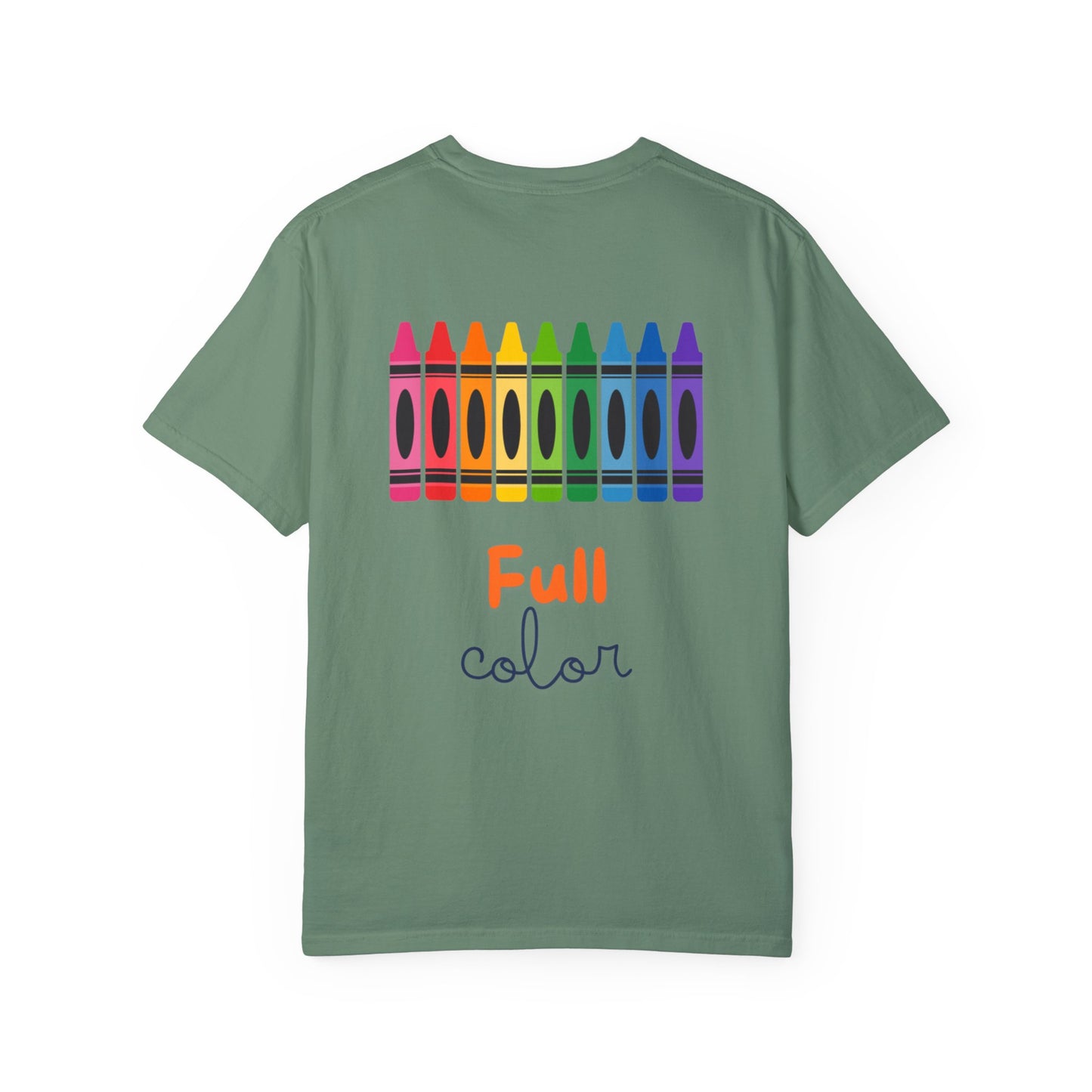 Custom Full Color Back and Front - Comfort Colors - Unisex Garment-Dyed T-shirt