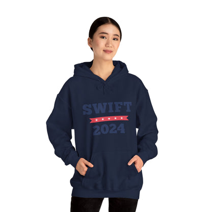 Austin Vibes Taylor Swift for President 2024 - Unisex Heavy Blend Hooded Sweatshirt