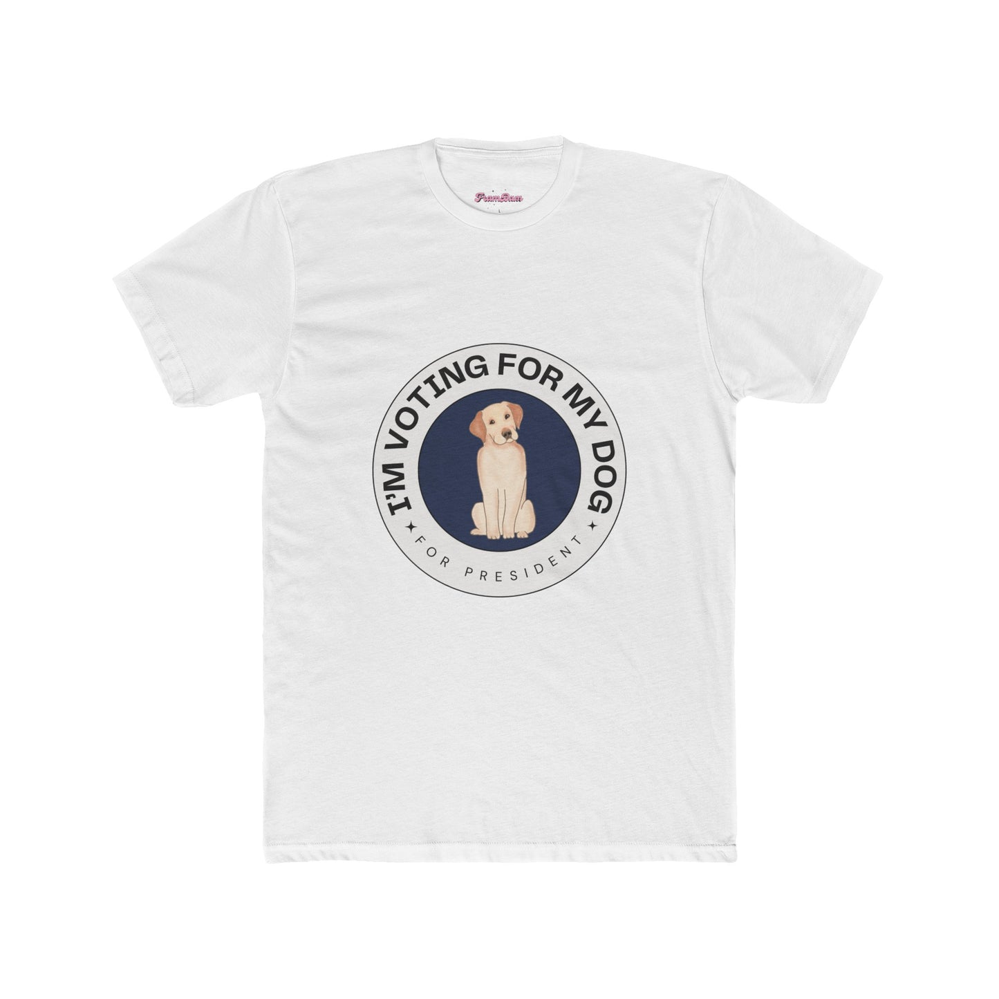 Voting For My Dog For President T-Shirt - 2024 Election Funny