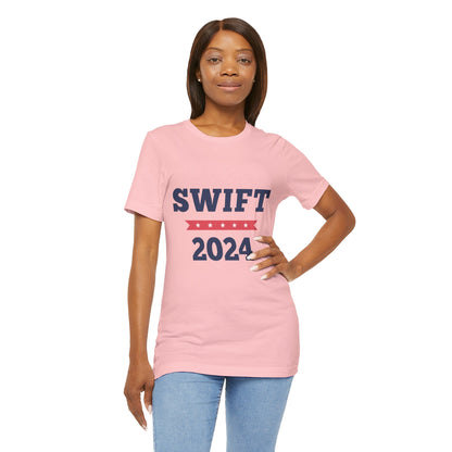 Austin Vibes™ Vote for Taylor Swift for President Unisex Jersey Short Sleeve Tee