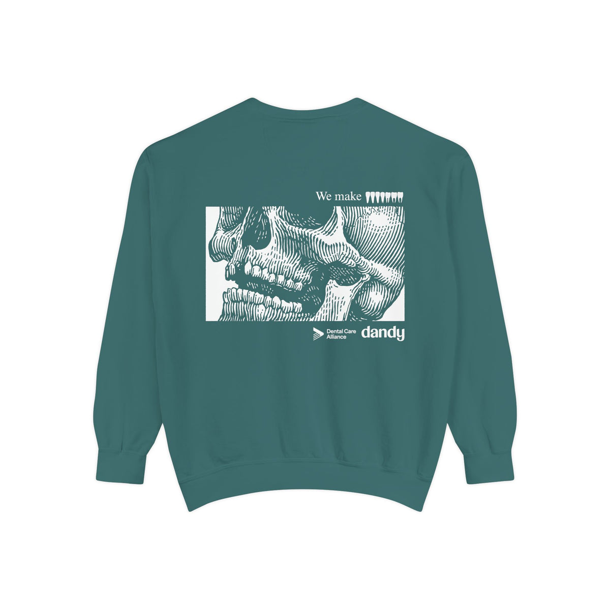 Dandy x DCA "We Make Teeth" Classic Blank Crewneck Sweatshirt