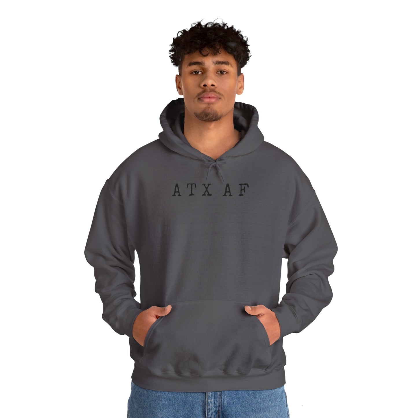 Atown Vibes™ ATX AF Unisex Heavy Blend Hooded Sweatshirt