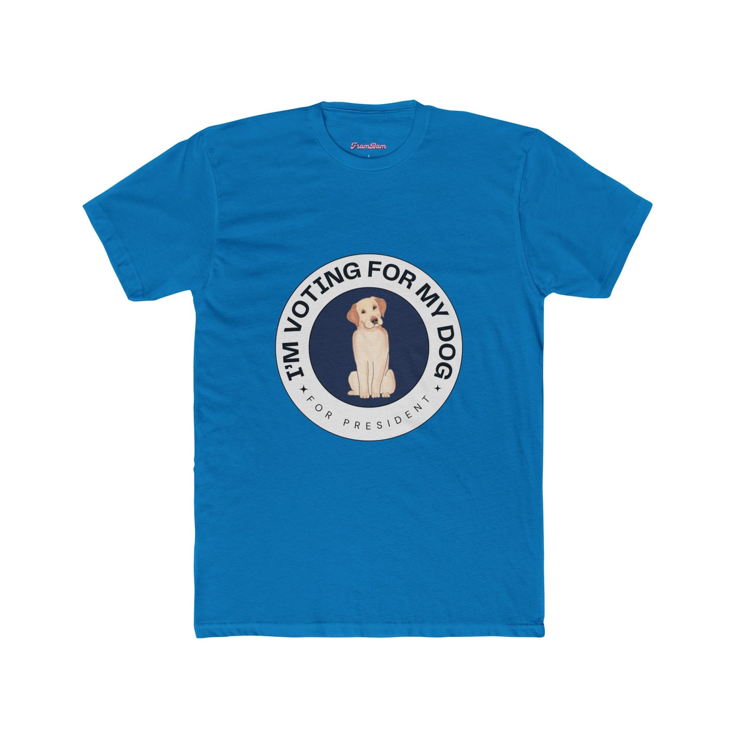 Voting For My Dog For President T-Shirt - 2024 Election Funny