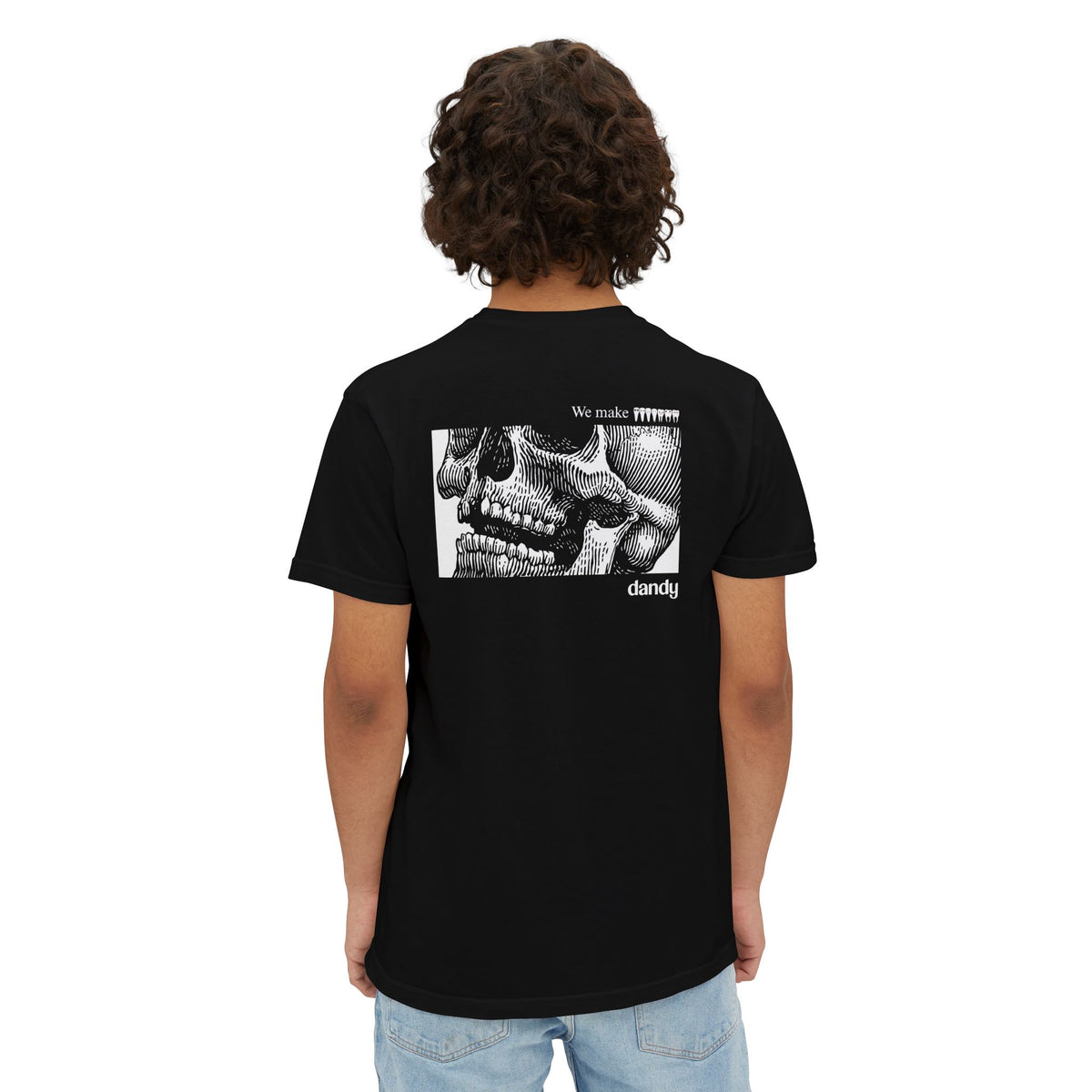 100% Cotton Dandy "We Make Teeth" Garment-Dyed Pocket T-Shirt