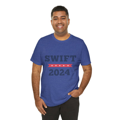 Austin Vibes™ Vote for Taylor Swift for President Unisex Jersey Short Sleeve Tee