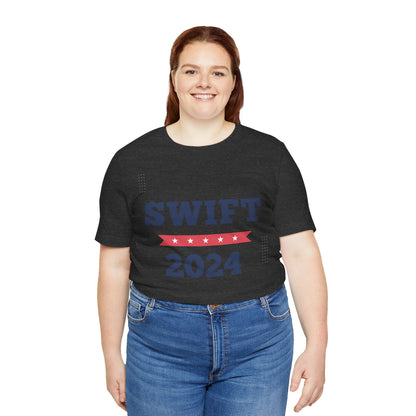 Austin Vibes™ Vote for Taylor Swift for President Unisex Jersey Short Sleeve Tee