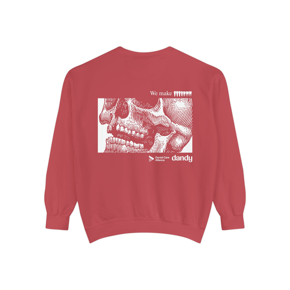 Dandy x DCA "We Make Teeth" Classic Blank Crewneck Sweatshirt