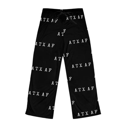 ATX AF - Black - Women's Pajama Pants (AOP)