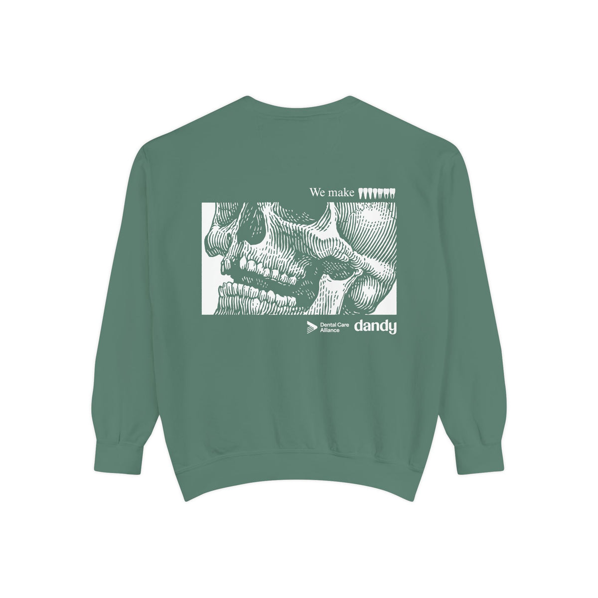 Dandy x DCA "We Make Teeth" Classic Blank Crewneck Sweatshirt
