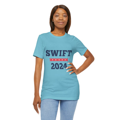 Austin Vibes™ Vote for Taylor Swift for President Unisex Jersey Short Sleeve Tee