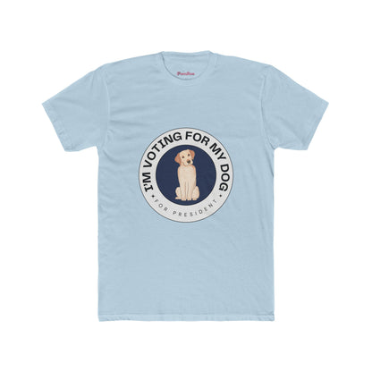 Voting For My Dog For President T-Shirt - 2024 Election Funny