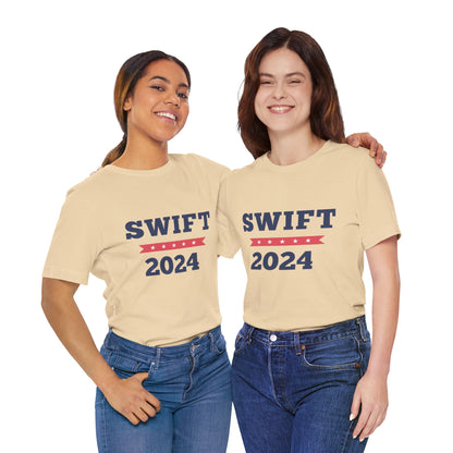 Austin Vibes™ Vote for Taylor Swift for President Unisex Jersey Short Sleeve Tee