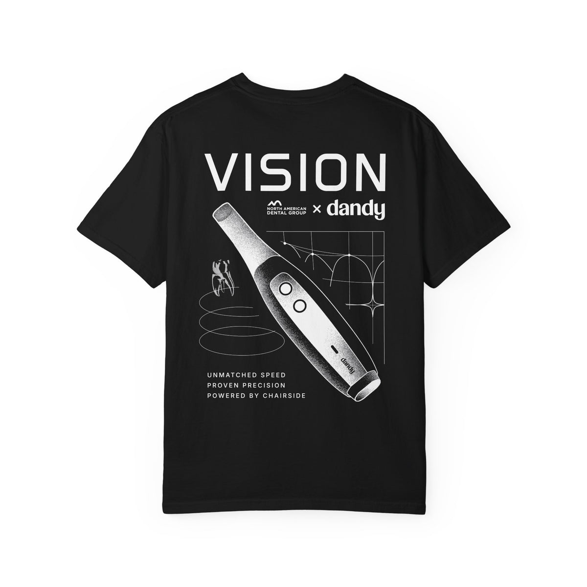 Project Vision - Dandy & NADG Dental Graphic T-Shirt