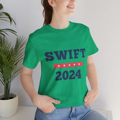 Austin Vibes™ Vote for Taylor Swift for President Unisex Jersey Short Sleeve Tee