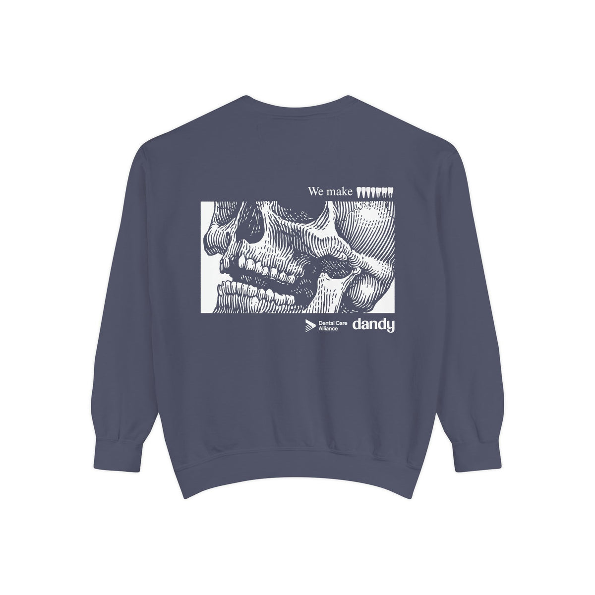 Dandy x DCA "We Make Teeth" Classic Blank Crewneck Sweatshirt