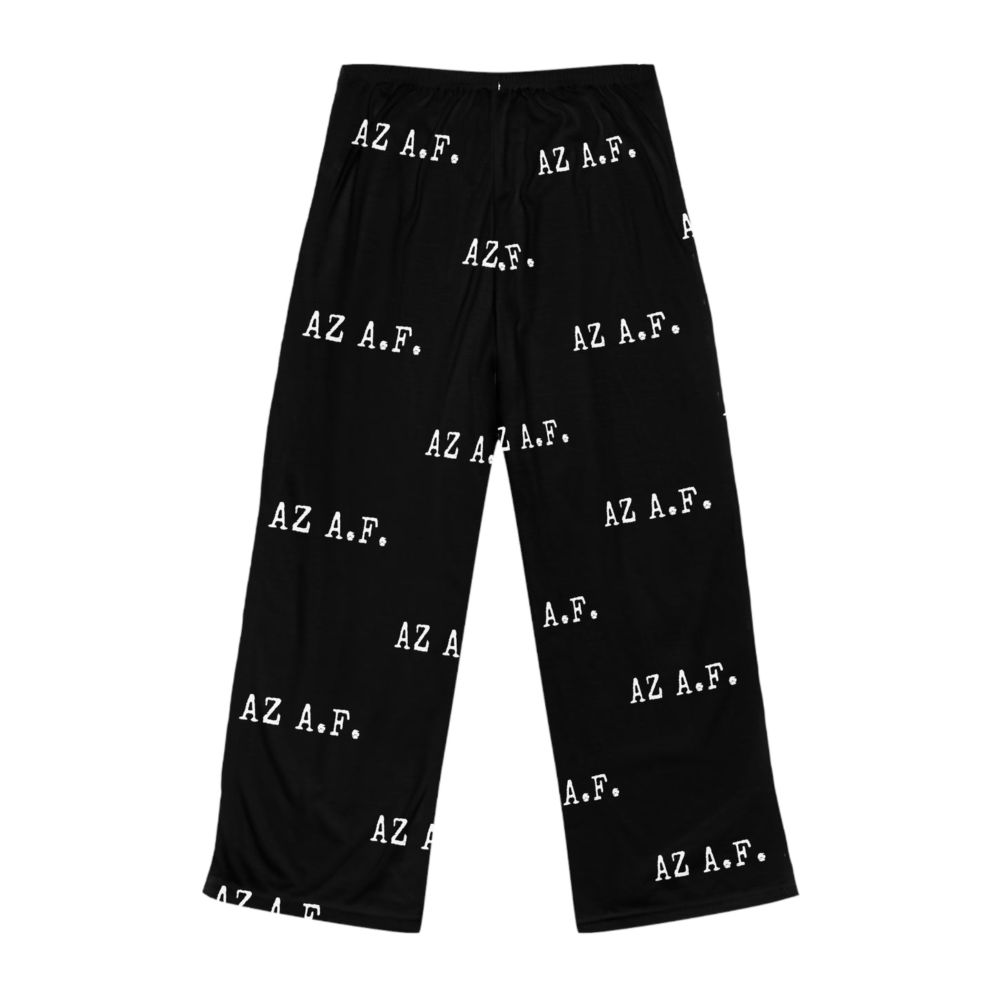 AZ A.F. - Black - Women's Pajama Pants (AOP)