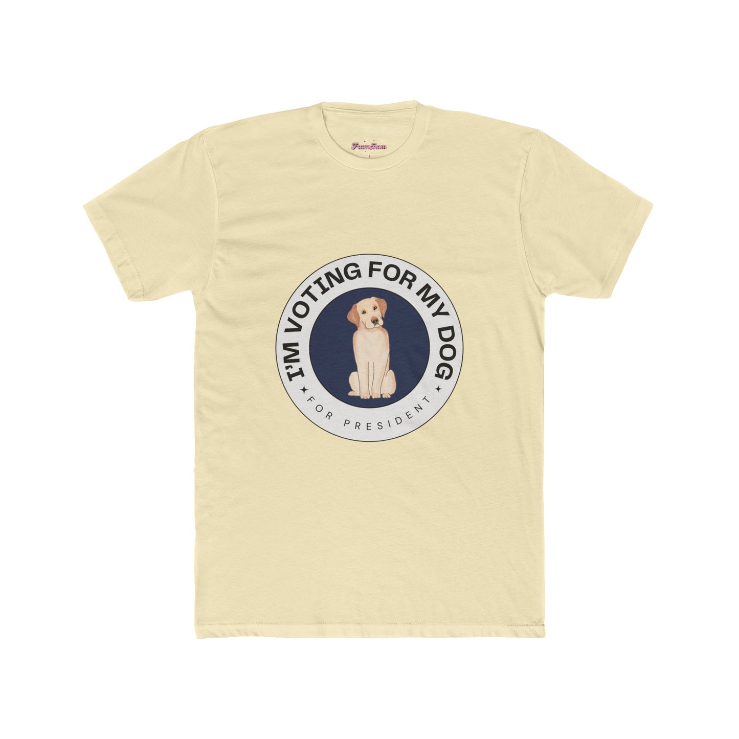 Voting For My Dog For President T-Shirt - 2024 Election Funny