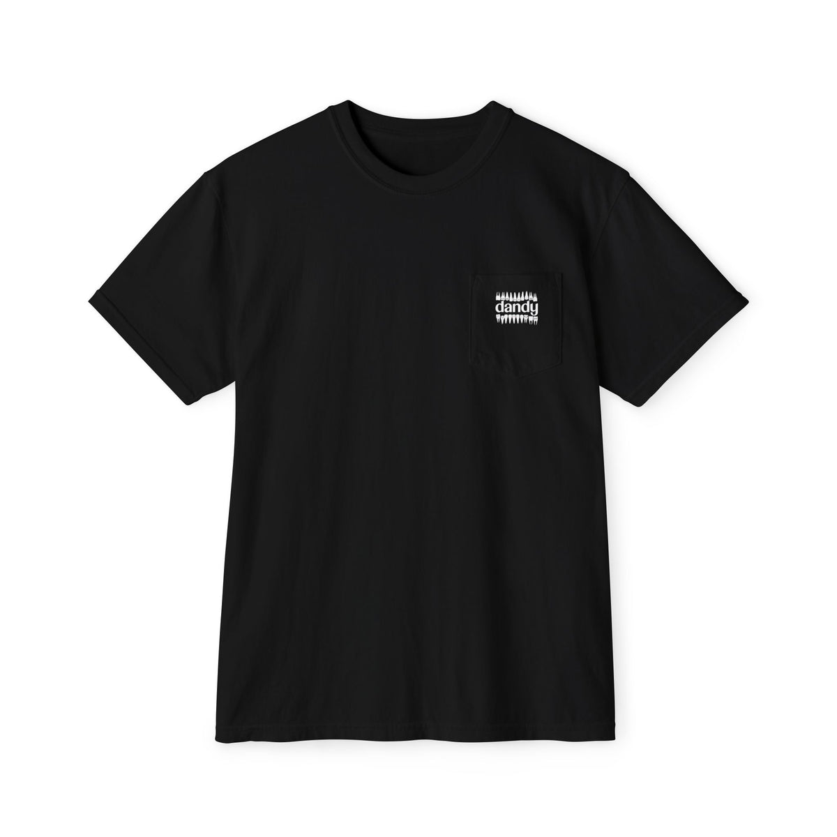 100% Cotton Dandy "We Make Teeth" Garment-Dyed Pocket T-Shirt